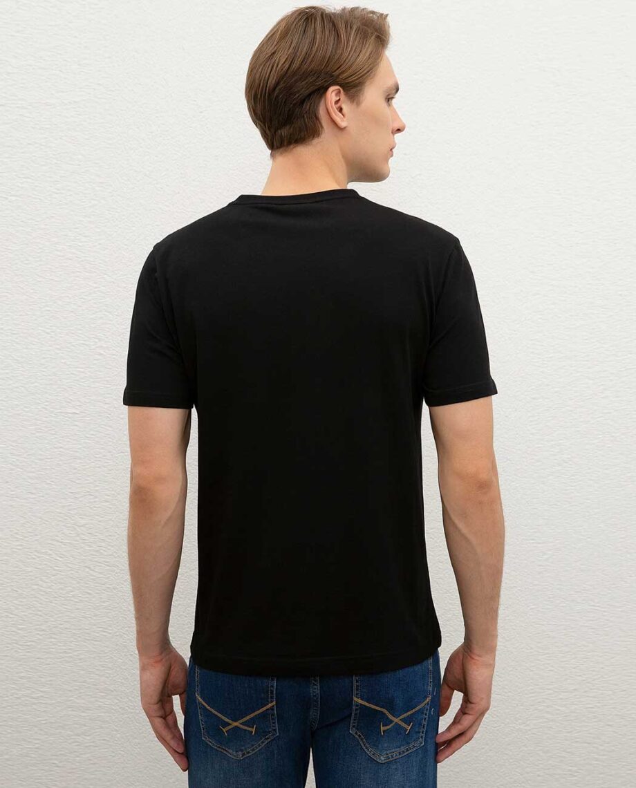 تی شرت مردانه مشکی پولو (03)