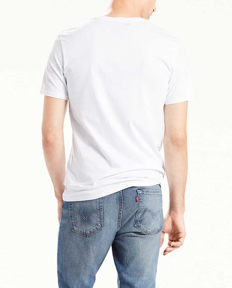 تی شرت مردانه سفید لیوایز (01)