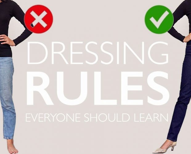 14 قانون لباس پوشیدن که همه باید بدانند!